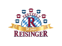festzelt-reisinger jubiläum volksfest festzelt gäubodenfest Sticker