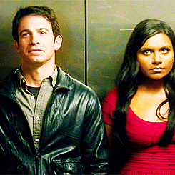 interracial the mindy project GIF