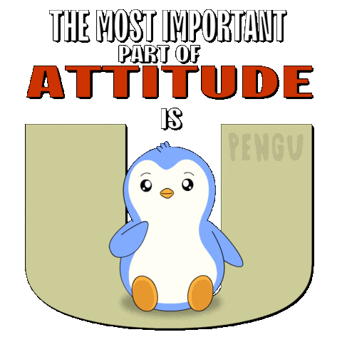 Penguin Empowering Sticker by Pudgy Penguins
