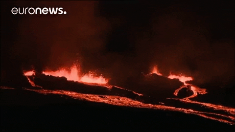 Lava Volcano GIF by euronews