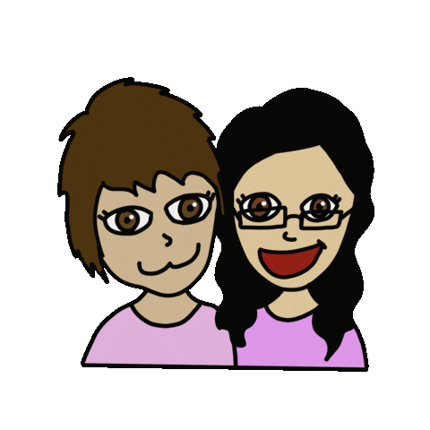 Pink Friends Sticker