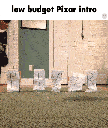 pixar budget GIF