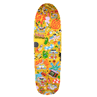 Skateboarding Sticker by Sam Taylor