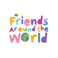 Friends World Sticker by Shonduras