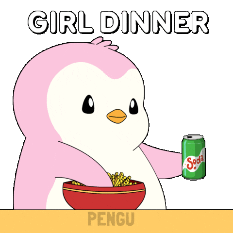 Diet Coke Girl Sticker by Pudgy Penguins
