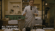 Happy Dinner Party GIF by MASTERPIECE | PBS