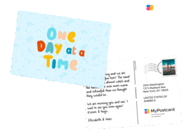 MyPostcard motivation greetings encouragement inspirational Sticker