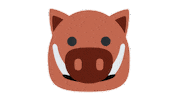 Boar Sticker by EmojiVid