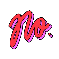 Ew No Sticker by Blair Roberts