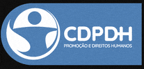 cdpdh logo blue barra direitos humanos GIF