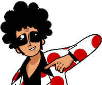 Point Indicate Sticker by Pepephone