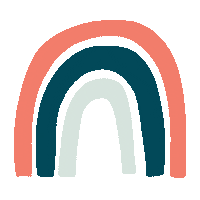 Over The Rainbow Love Sticker by Bake it by Giovannellis