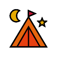 Flamme Sticker by Cevi Schweiz