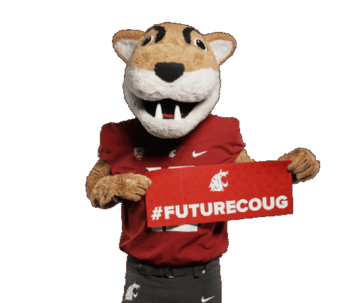 Washington State Mascot Sticker by WSU Pullman
