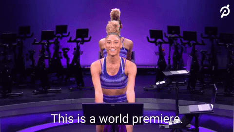 Ally Love GIF by Peloton