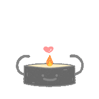 junejune666 candle scented candle moomoocandle Sticker