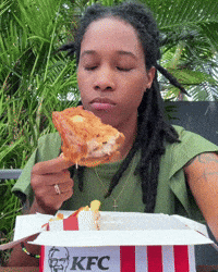 Fried Chicken Enjoy GIF