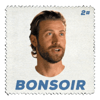 French Stamps Sticker