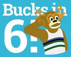 onmilwaukee mascot fist pump bucks milwaukee GIF