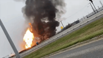 Flames Fly Into Sky Amid Corpus Christi Refinery Blaze