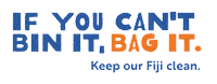 Clean Up Sticker by Tourism Fiji