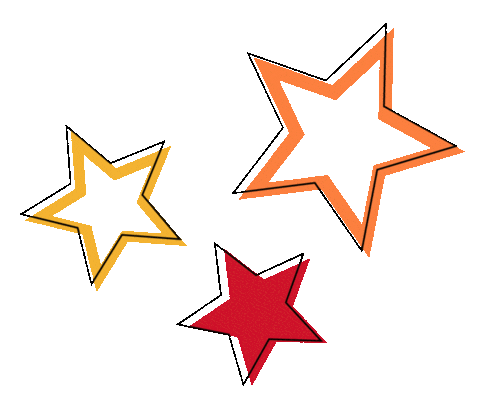 Stars Sticker by Erstwilder