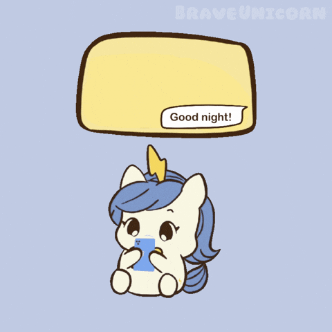 Sweet Dreams Bu GIF by Brave Unicorn