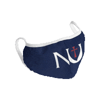 College Mask Sticker by NewmanUniversity