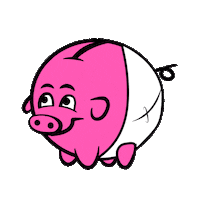 Pig Nodding Sticker by Bónus Iceland