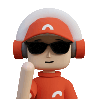 Like A Boss Deal With It Sticker by Bytebuddy