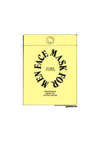 Hetime skincare selfcare hydrate facemask Sticker