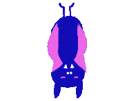 Holiday Bat Sticker by Fourpost