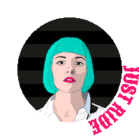 Just Ride Live Free Sticker by DISTINCT RIDERS