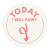 Today Painting Sticker by Say Yes to the Dresser