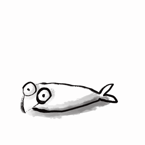 mattbissett-johnson giphyupload fish fishy fishbounce GIF