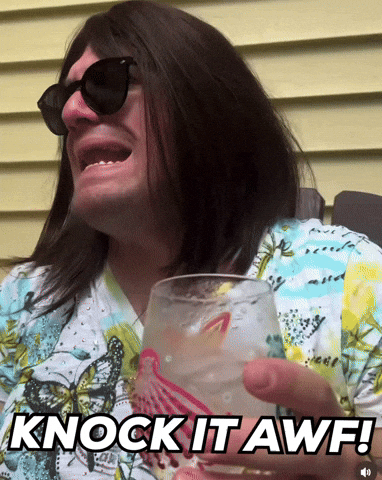 Knock It Off GIF by Jess Stempel