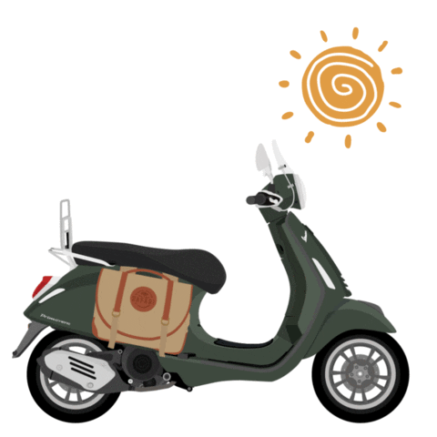 Jungle Safari Sticker by Vespa  Thailand