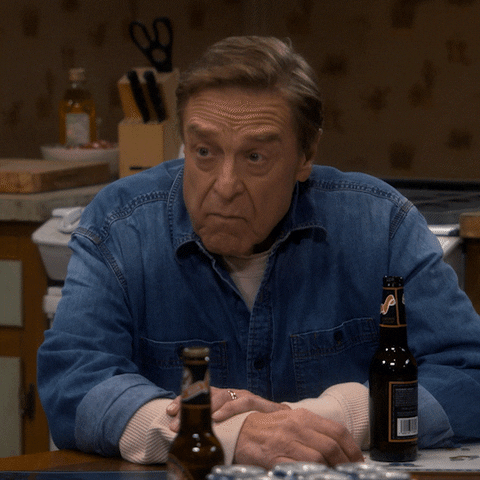 Shocked John Goodman GIF by ABC Network