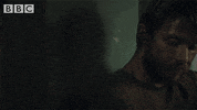 struggling below the surface GIF by BBC