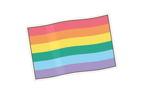 Rainbow Love Sticker by Glovo