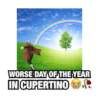 Perfect Weather Cupertino Sticker