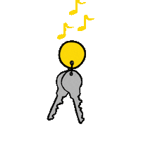 Keys Sticker by Chipolo