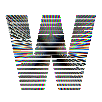 Glitch Sticker Sticker