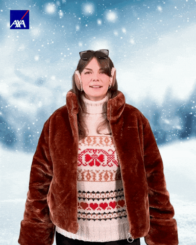 Snow Winter GIF by AXA_Deutschland