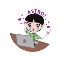 Astro Fanboy Sticker