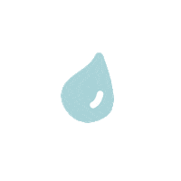 Water Rain Sticker by EQUA