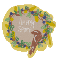 Tweety Bird Illustration Sticker by enchanted grdn