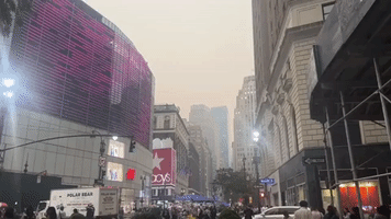 Wildfire Smoke Fills Manhattan