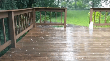 'Nickle-Size' Hailstones Fall in Madison, Wisconsin