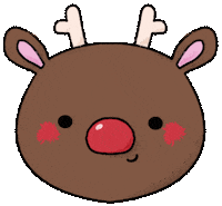 Happy Merry Christmas Sticker by whee